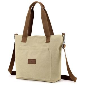 Canvas Tote Bag A4 Handbag With Zier Shoulder Bag Shoing xD